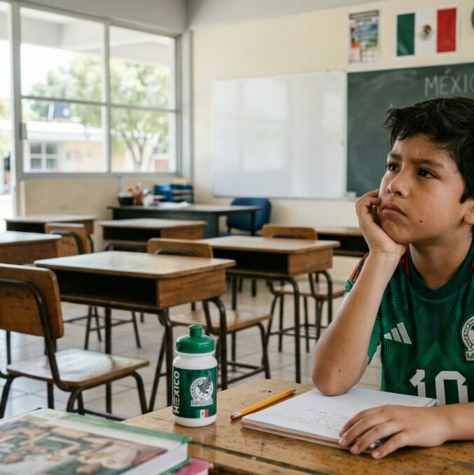¿Cancelarán las clases este miércoles 24 de junio por el juego de México? | Foto: Gemini