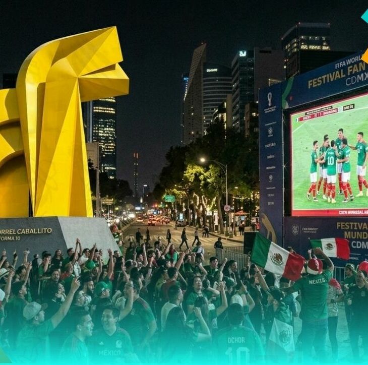 Instalarán nuevas pantallas para ver el México vs Chequia | Foto: Gemini AI