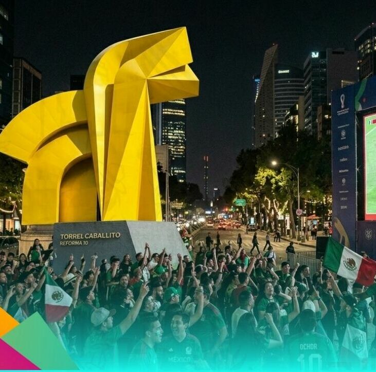 Instalarán nuevas pantallas para ver el México vs Chequia | Foto: Gemini AI