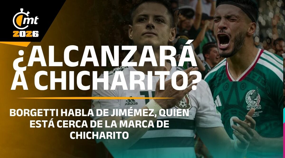 ¿Jiménez alcanzará a Chicharito?