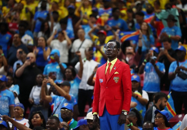 Lumumba Vea cumplió su sueño de ver a RD del Congo en una Copa del Mundo (Fotografía: Reuters)