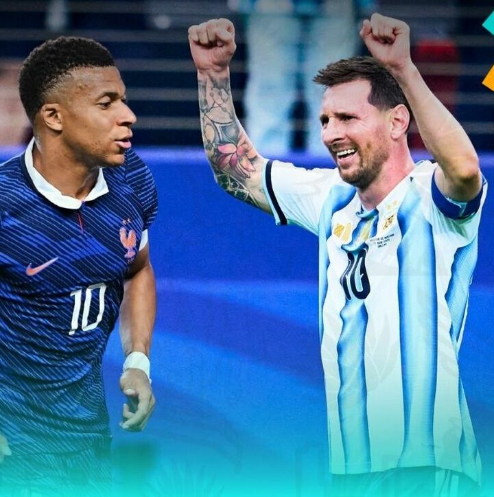 Mbappé le pisa los talones a Messi. (Foto: Mexsport)