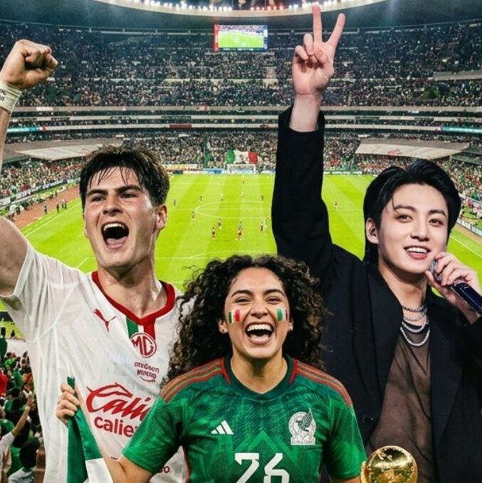 Así puedes generar un póster personalizado del Mundial 2026 con BTS usando IA | Foto: Gemini