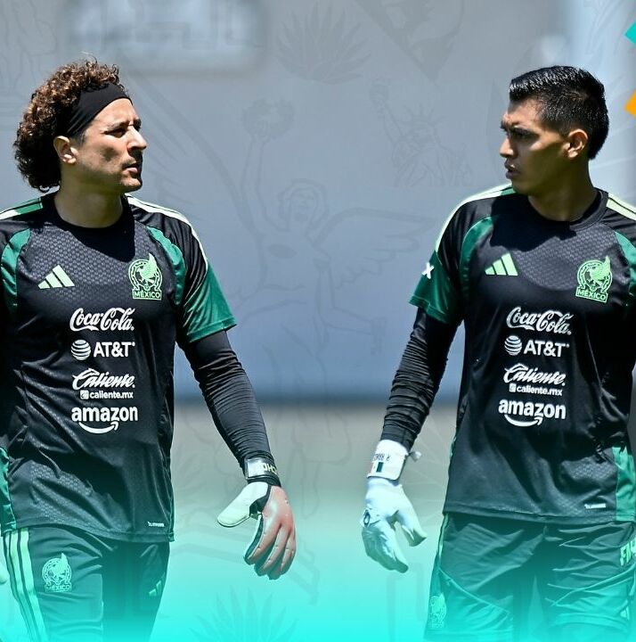 Raúl Rangel y Memo Ochoa son los dos porteros que pelean la titularidad del Tri en el Mundial 2026 (Fotografía: Imago 7)