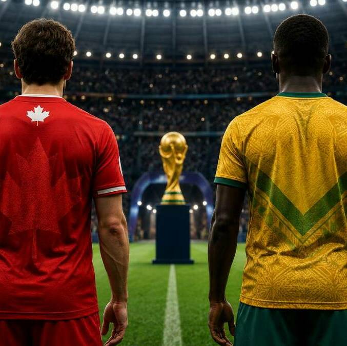 Canadá y Sudáfrica se verán las caras en 16vos de Final (mediotiempo IA)