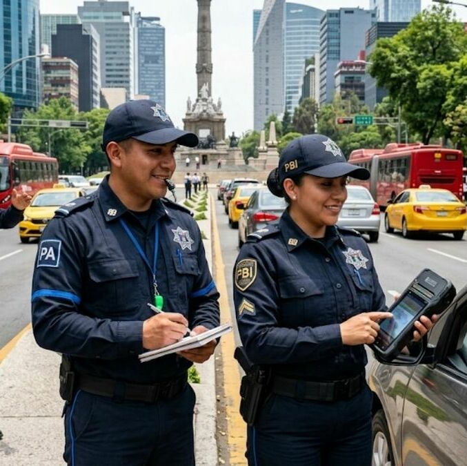 Nuevas corporaciones te podrán infraccionar en la CDMX (Imagen creada con IA)