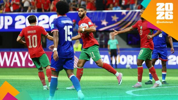 Saibari marcó el primero de Marruecos. (Foto: Reuters)