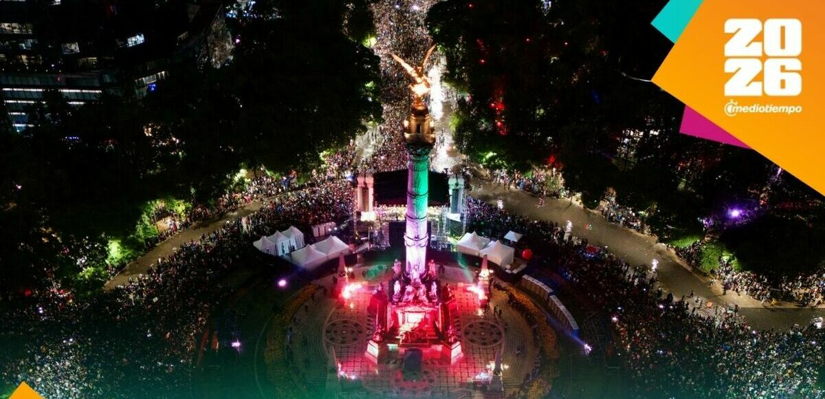 Asistieron 800 mil personas al Ángel de la Independencia por México | Foto: EFE
