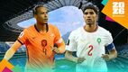 Van Dijk y Hakimi serán dos de las figuras que se verán en Monterrey. (Fotos: Reutes y Mexsport)