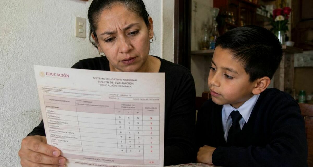 Tras fallo de la SCJN estos alumnos podrían reprobar y repetir grado. Foto: ChatGPT