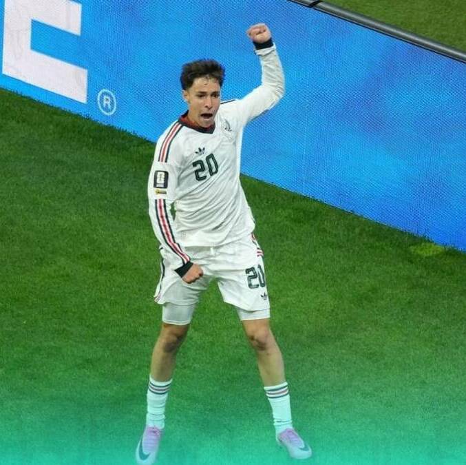 Mateo Chávez debutó con gol en una Copa del Mundo (Imago7)