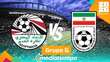 Mundial 2026 Egipto vs Irán Grupo G Fase de Grupos