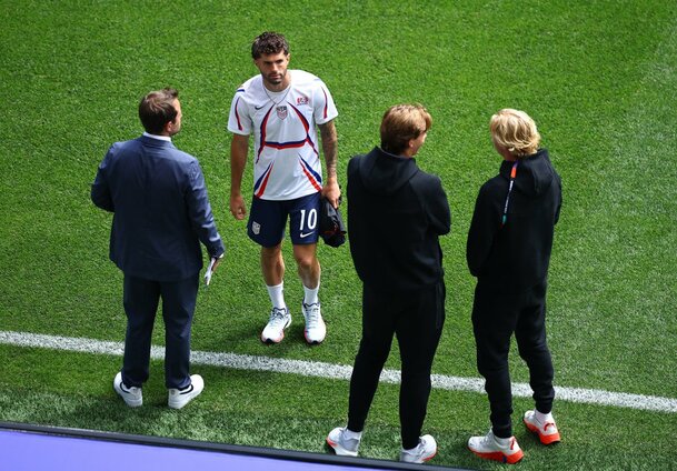 Pulisic si asistió al Seattle Stadium (Reuters)