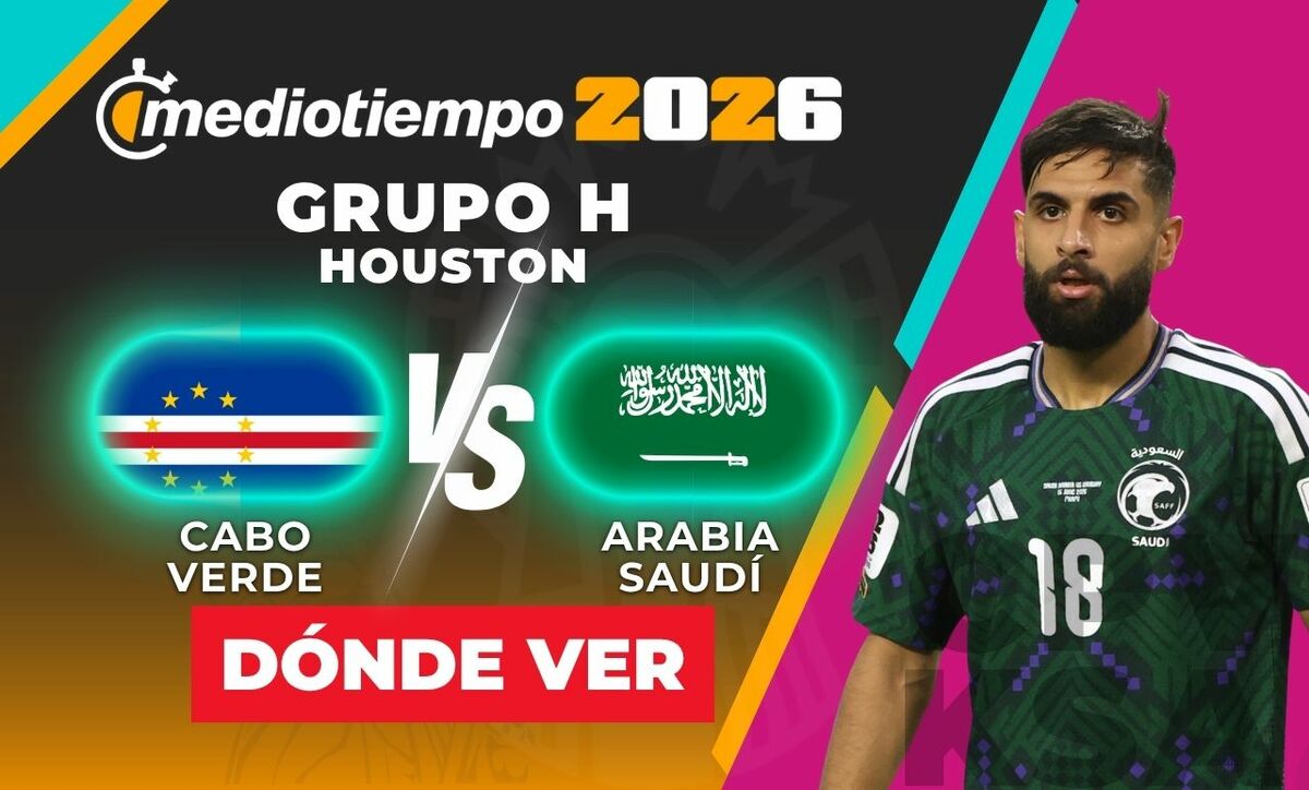 Cabo Verde vs. Arabia Saudita EN VIVO. Partido Fecha 3 del Mundial 2026 HOY