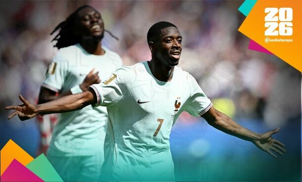 Dembele acumula 4 goles en el Mundial 2026 (Reuters)
