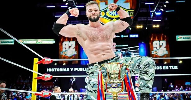 Flip Gordon regresó en grande al Consejo Mundial de Lucha Libre (Fotografía: CMLL)