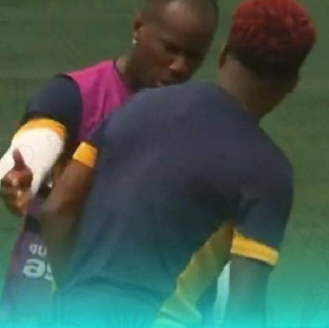 Jugadores de Panamá casi llegan a los golpes en entrenamiento / Captura