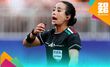 Katia Itzel García uso un uniforme representativo que homenajea a México en su debut como central en el Mundial (Fotografía: Reuters)