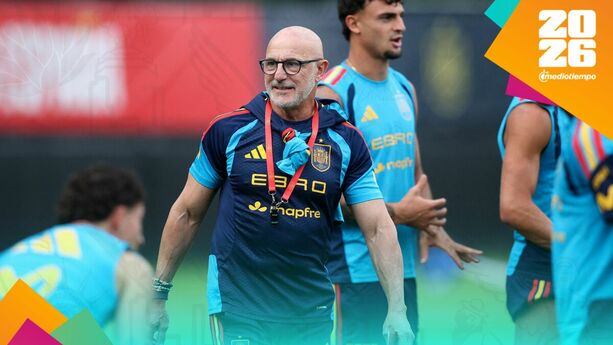 Luis de la Fuente, técnico de España. (Foto: Reuters)