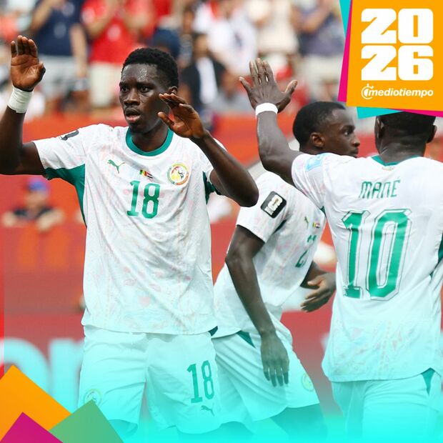 Sarr anotó el segundo para Senegal. (Foto: Reuters)