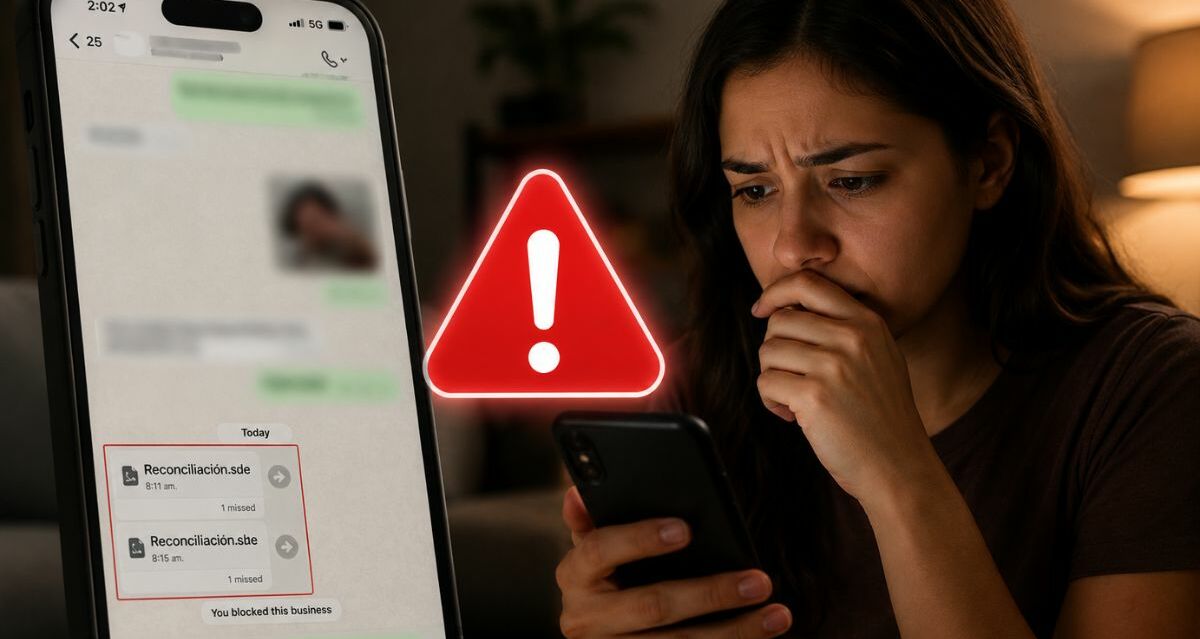 Este archivo de WhatsApp podría poner en riesgo toda tu información | Foto: ChatGPT