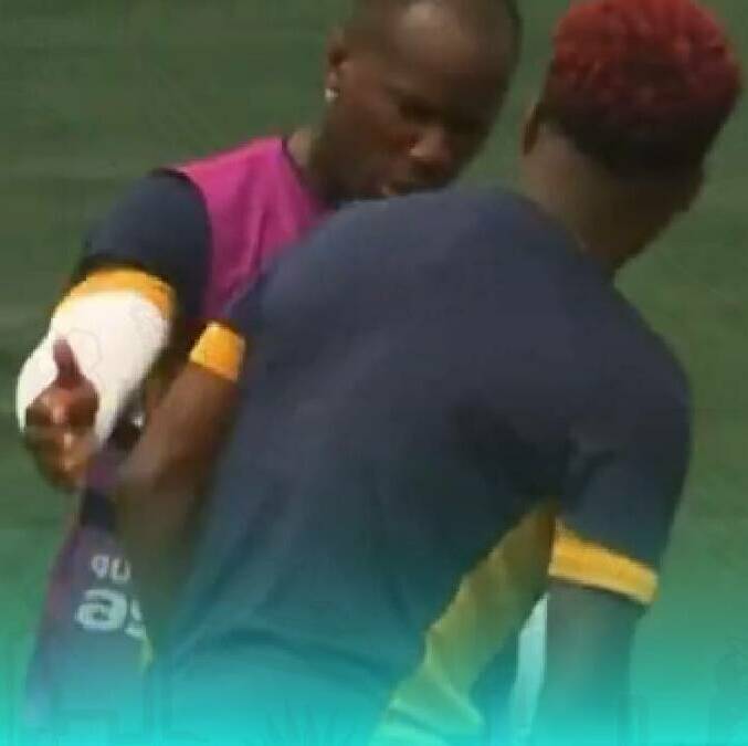 Jugadores de Panamá casi llegan a los golpes en entrenamiento / Captura