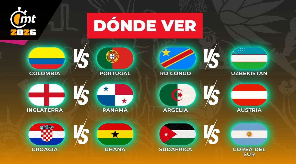 DONDE VER en vivo | Colombia vs Portugal | Partidos de HOY del Mundial | 27 Junio
