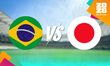 Brasil y Japón se reencuentran en los 16vos de Final y podrás verlos a través de estos canales de transmisión.
