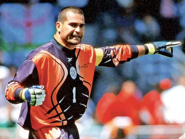 Chilavert en el Mundial de Francia 98 (Mexsport)