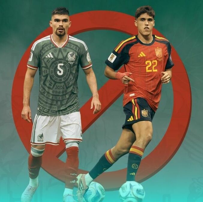 Johan Vásquez y Pau Cubarsí lideran las defensas de México y España (Reuters)
