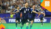 Lionel Messi marcó ante Jordania (Reuters)