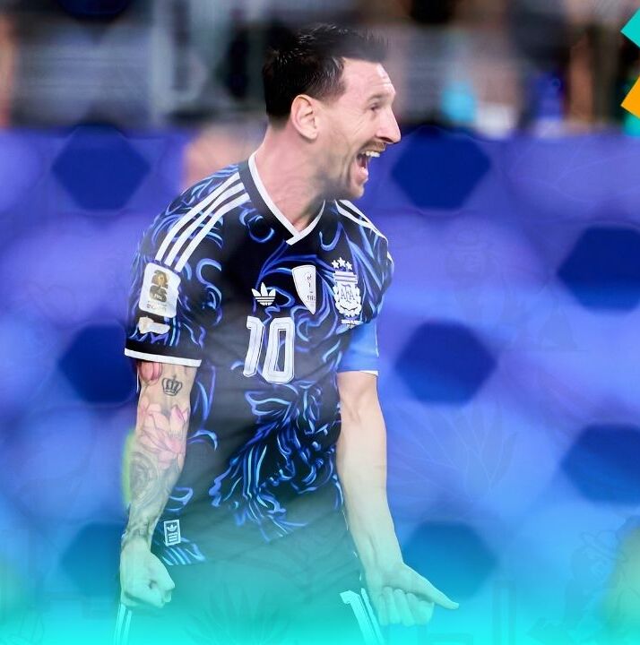 Messi consiguió su anotación 19 en Mundiales ante Jordania (Fotografía: Mexsport)