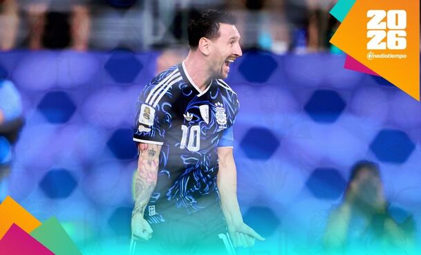 Messi consiguió su anotación 19 en Mundiales ante Jordania (Fotografía: Mexsport)
