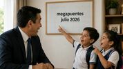Puentes de julio 2026: fechas para estudiantes y trabajadores. (Foto: ChatGPT).