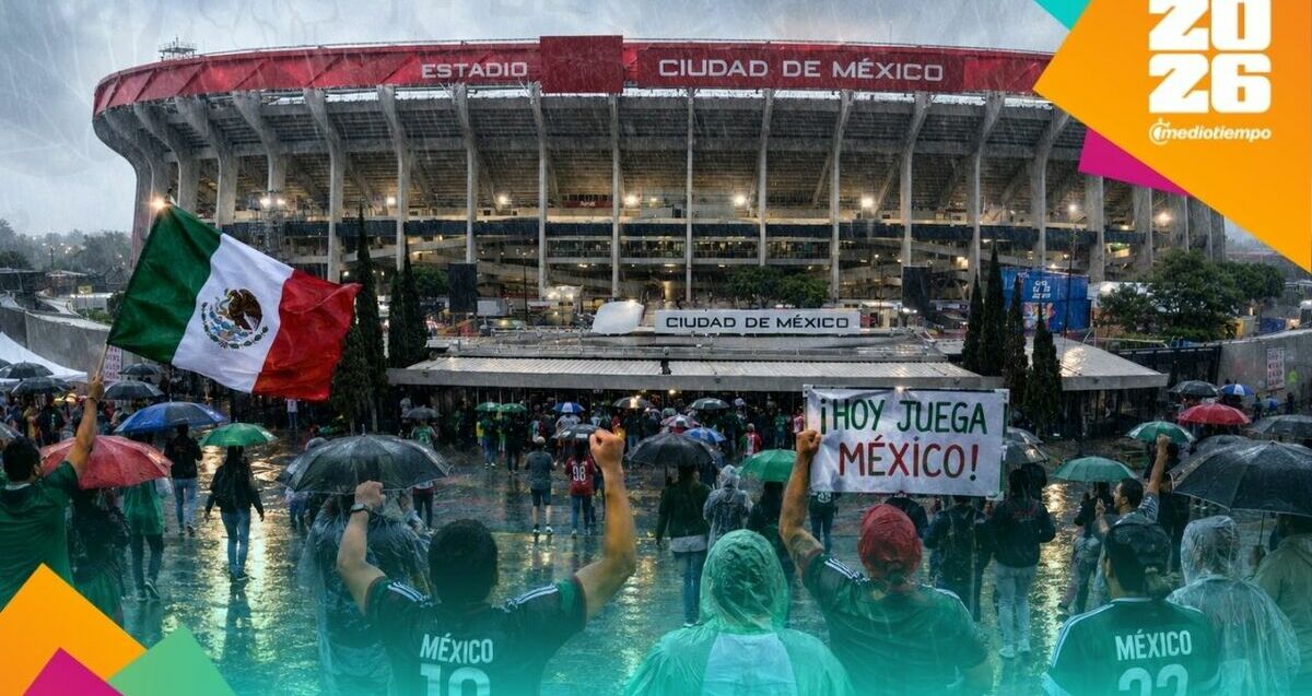 CONAGUA pronostica tormentas en CDMX; partido México vs Ecuador podría verse afectado | Foto: MexSport y ChatGpt