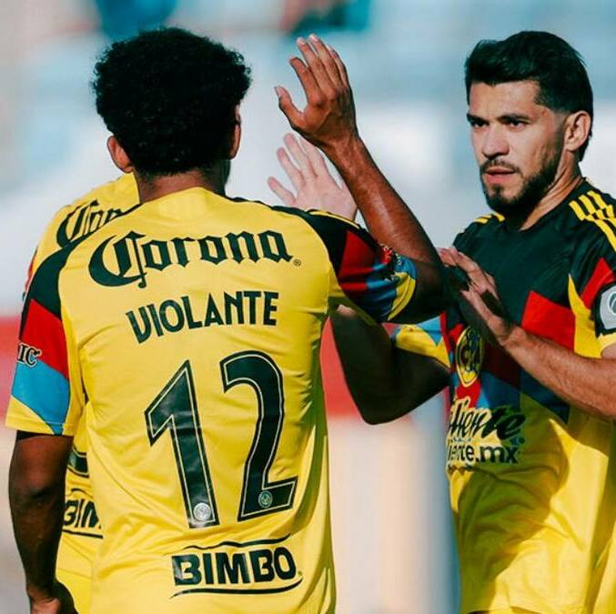 Henry Martin formó parte del partido amistoso (@ClubAmerica)
