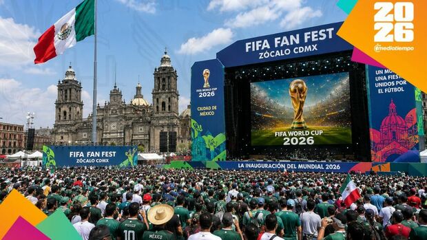 Inauguración del Mundial 2026: cuándo y a qué hora entrar al FIFA Fan Festival del Zócalo. (ChatGPT).