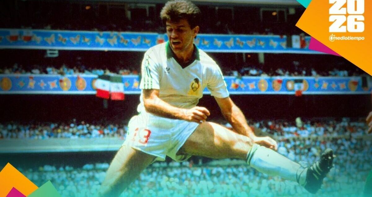 Javier Aguirre hizo goles con el Tri. (Foto: Mexsport)