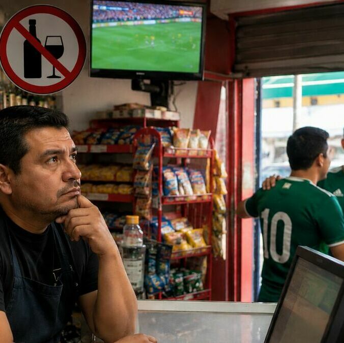 ¿Hay ley seca por el partido de México el 30 de junio? Foto: ChatGPT