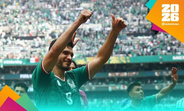 Raúl Jiménez hizo su primera anotación en Copas del Mundo (Reuters)