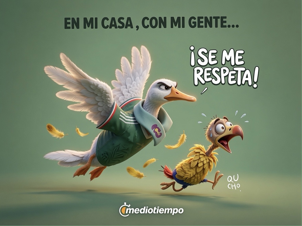 ¡En mi casa y con mi gente se me respeta!