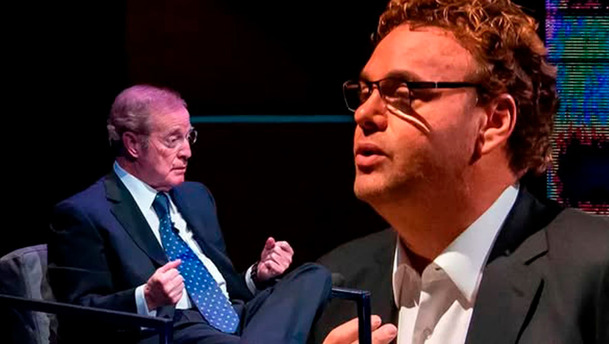 Faitelson y José Ramón Fernández hoy lucen irreconciliables. (Foto: Mexsport)