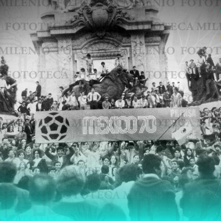 Se festeja en el Ángel de la Independencia desde hace años. (Foto: Fototeca Milenio)