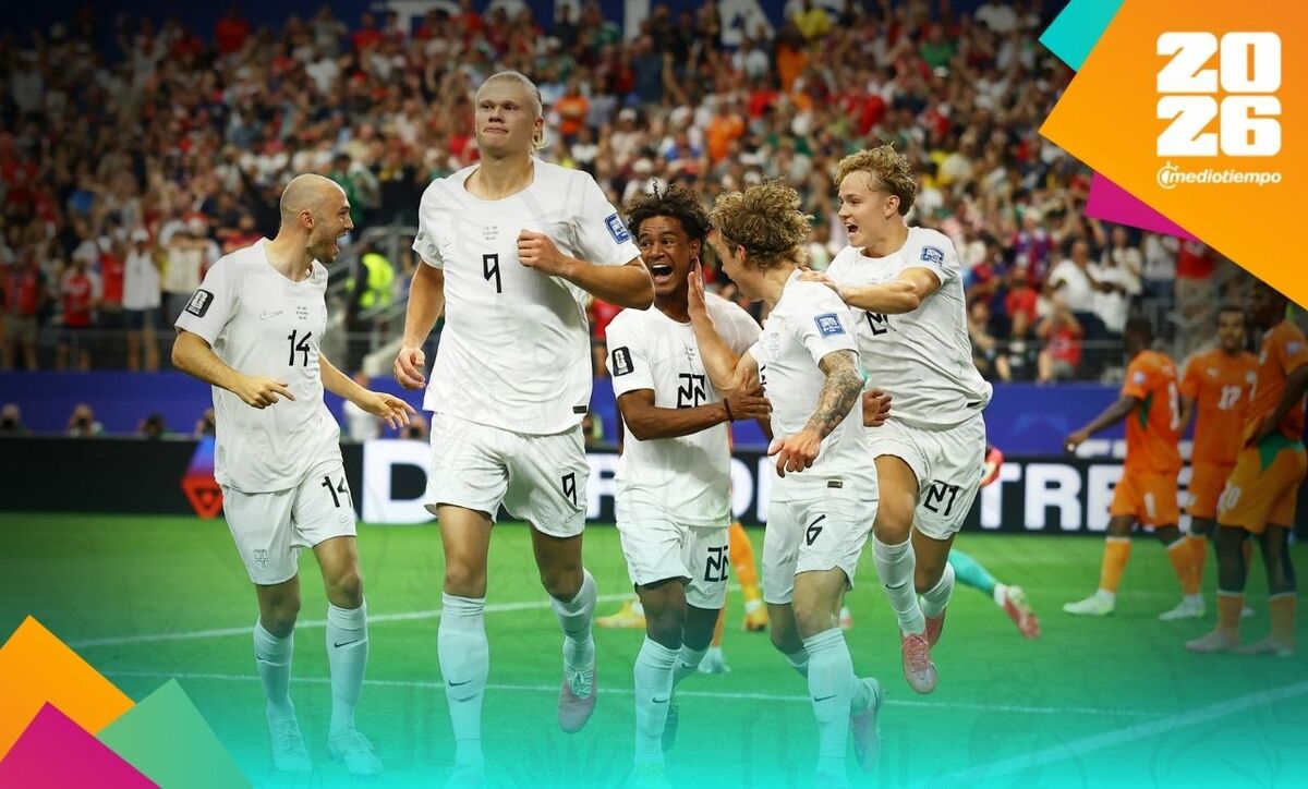 Haaland le dio el pase a su selección a Octavos. (Foto: Reuters)