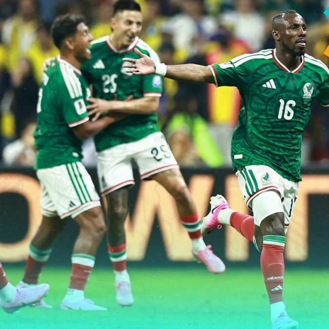 Julián Quiñones marcó el primero del México vs. Ecuador. (Foto: Imago7)
