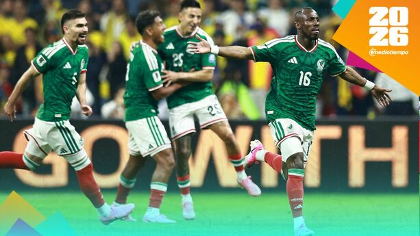 Julián Quiñones marcó el primero del México vs. Ecuador. (Foto: Imago7)