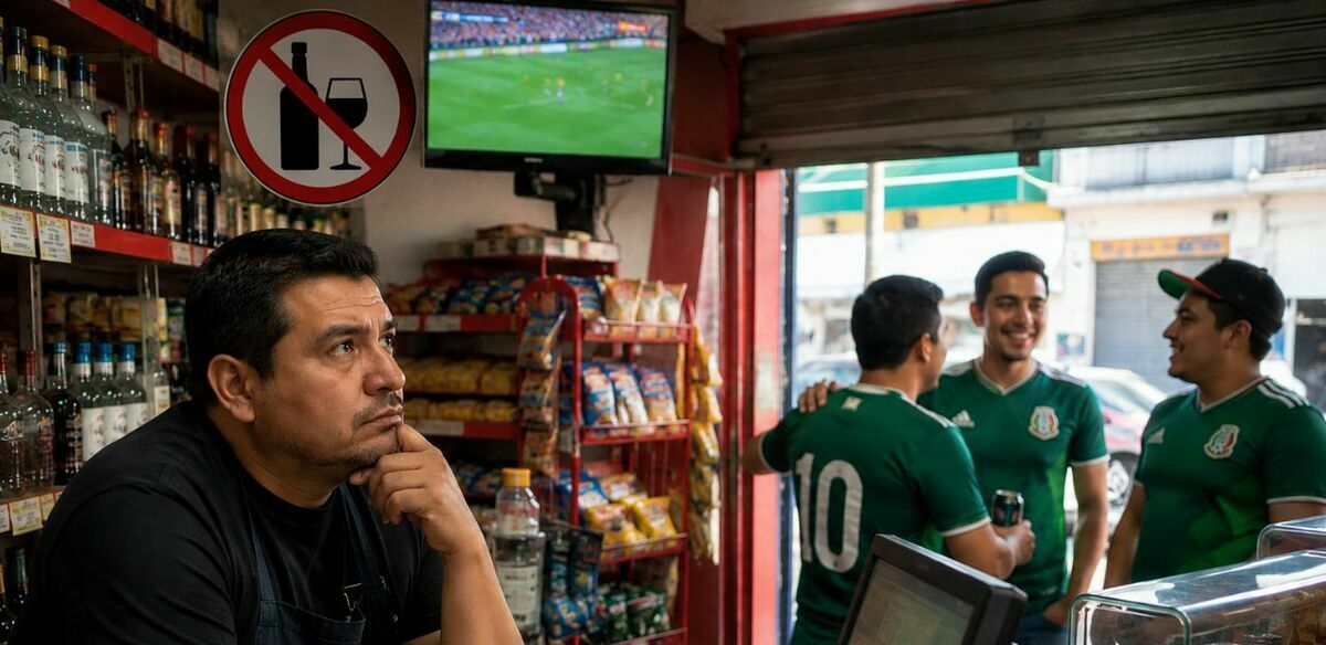 ¿Hay ley seca por el partido de México el 30 de junio? Foto: ChatGPT