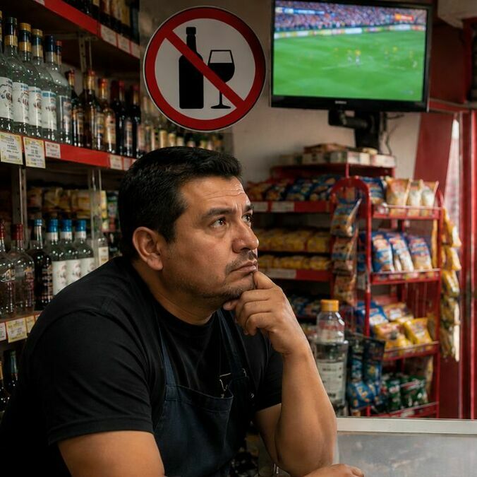¿Hay ley seca por el partido de México el 30 de junio? Foto: ChatGPT