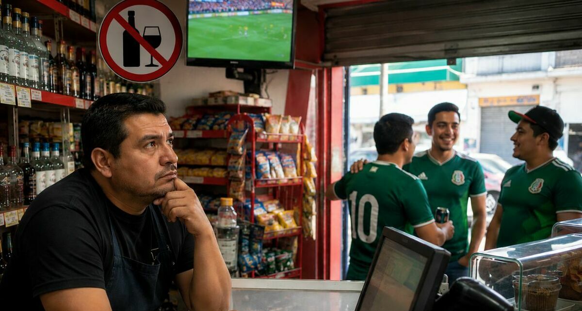 ¿Hay ley seca por el partido de México el 30 de junio? Foto: ChatGPT