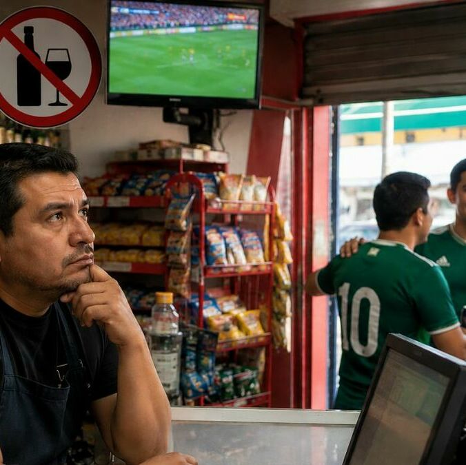 ¿Hay ley seca por el partido de México el 30 de junio? Foto: ChatGPT